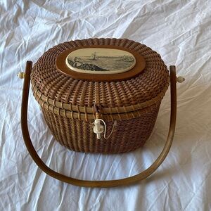 Brooks brothers vintage Nantucket basket bag